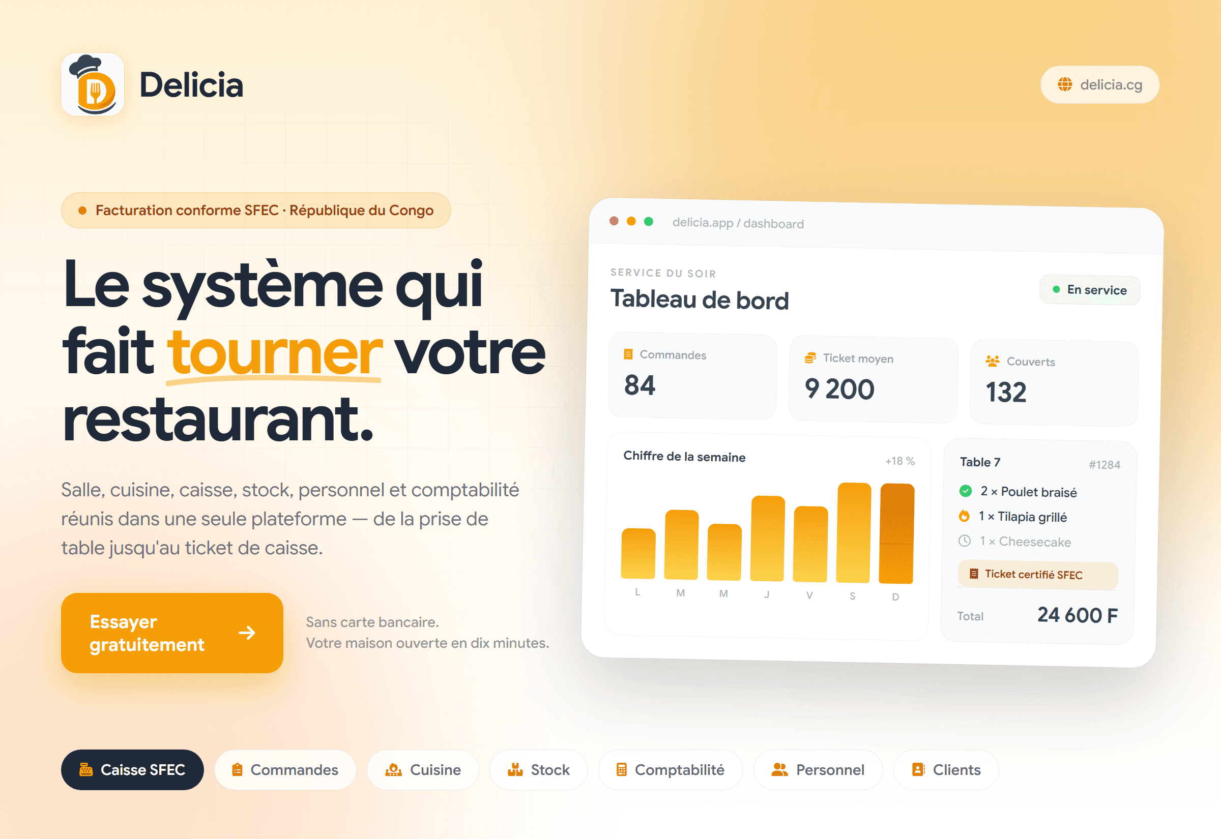 SAAS — Delicia